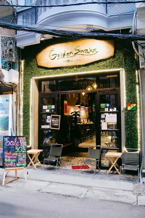 Golden Snake Hostel Hanoi Luaran gambar